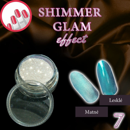 Pigmentový prášok Shimmer Glam effect 07 NechtovyRAJ.sk - Daj svojim nechtom všetko, čo potrebujú
