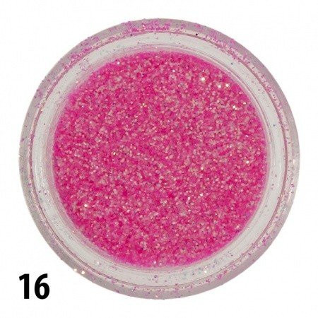 Glitrový prášok 16 - ružová