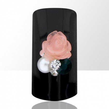 Bijou luxury ozdoba na nechty kvietok ružový 577 NechtovyRAJ.sk - Daj svojim nechtom všetko, čo potrebujú