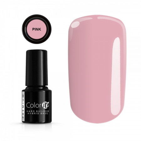 Color IT Hard Builder Base - Pink 6 g NechtovyRAJ.sk - Daj svojim nechtom všetko, čo potrebujú