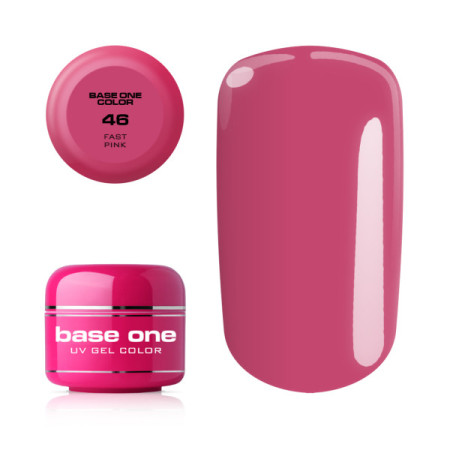 Base one farebný gél colour Fast Pink 46 5g NechtovyRAJ.sk - Daj svojim nechtom všetko, čo potrebujú