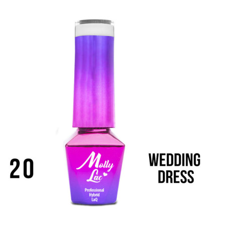 20. MOLLY LAC gél lak - WEDDING DRESS 5ML