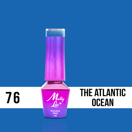 76. MOLLY LAC gél lak - THE ATLANTIC OCEAN 5ml