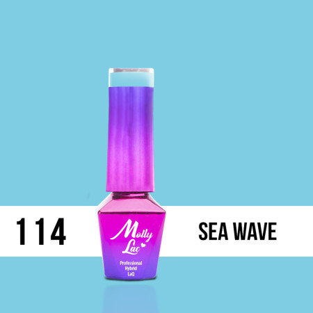 114. MOLLY LAC gél lak - Sea Wave 5ML