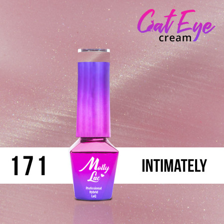 171. MOLLY LAC gél lak - Cat Eye Cream Intimately 5ml