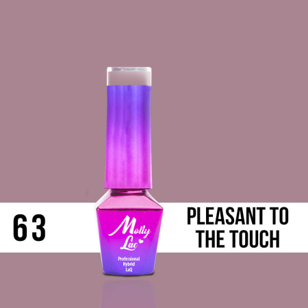 63. MOLLY LAC gél lak - Pleasant to the Touch 5ml