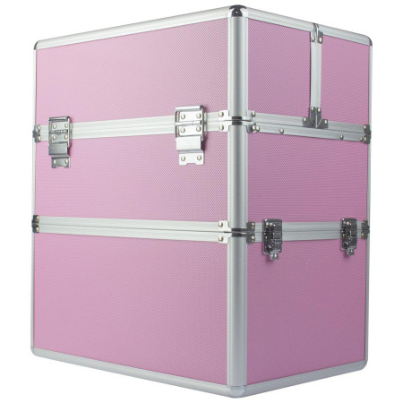 Dvojdielny kozmetický kufrík - ružový M-3N NechtovyRAJ.sk - Daj svojim nechtom všetko, čo potrebujú