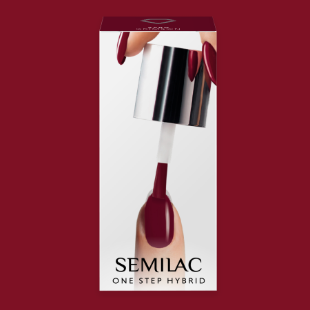 Semilac One Step gél lak S580 Crimson 5ml
