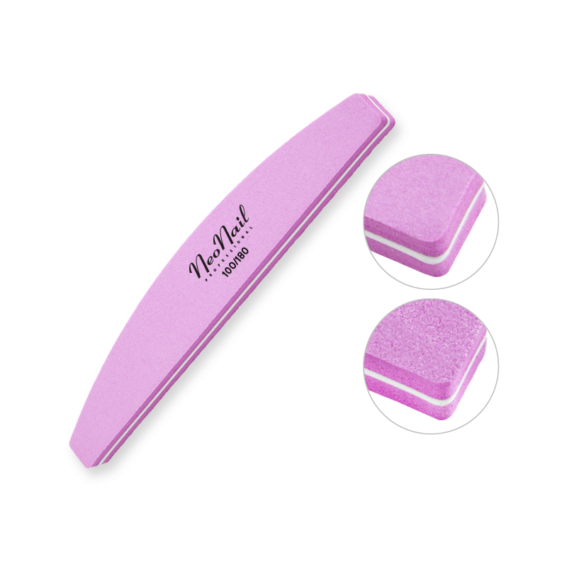 NeoNail penový pilník - loďka ružový 100/180 NechtovyRAJ.sk - Daj svojim nechtom všetko, čo potrebujú