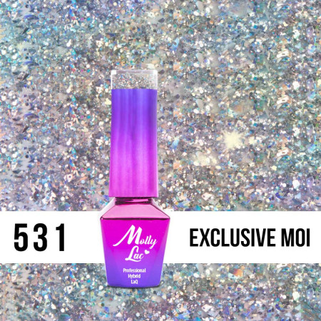 531. MOLLY LAC gél lak Luxury - Exclusive Moi 5ml
