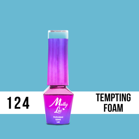124. MOLLY LAC gél lak - Tempting Foam 5ML