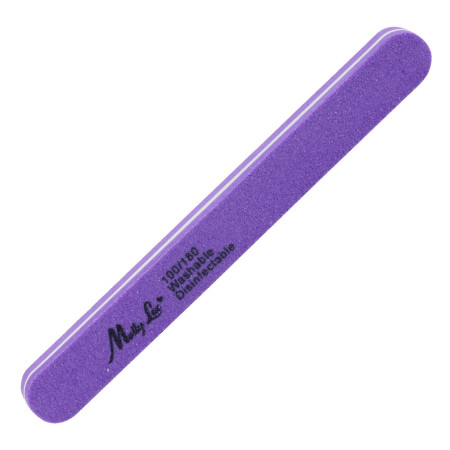 Molly Lac pilník rovný penový fialový 100/180 NechtovyRAJ.sk - Daj svojim nechtom všetko, čo potrebujú