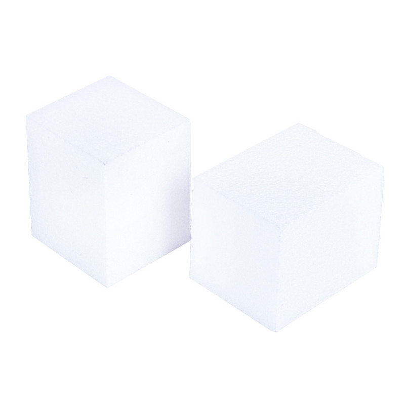 Brúsny blok malá kocka - biela 100/100 Biela