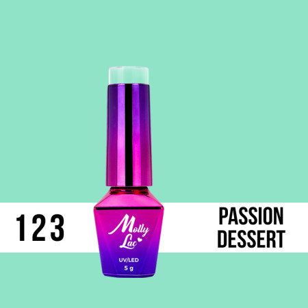 123. MOLLY LAC gél lak - Passion Dessert 5ML
