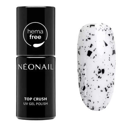 Neonail Top coat Crush Black Gloss 7,2ml NechtovyRAJ.sk - Daj svojim nechtom všetko, čo potrebujú