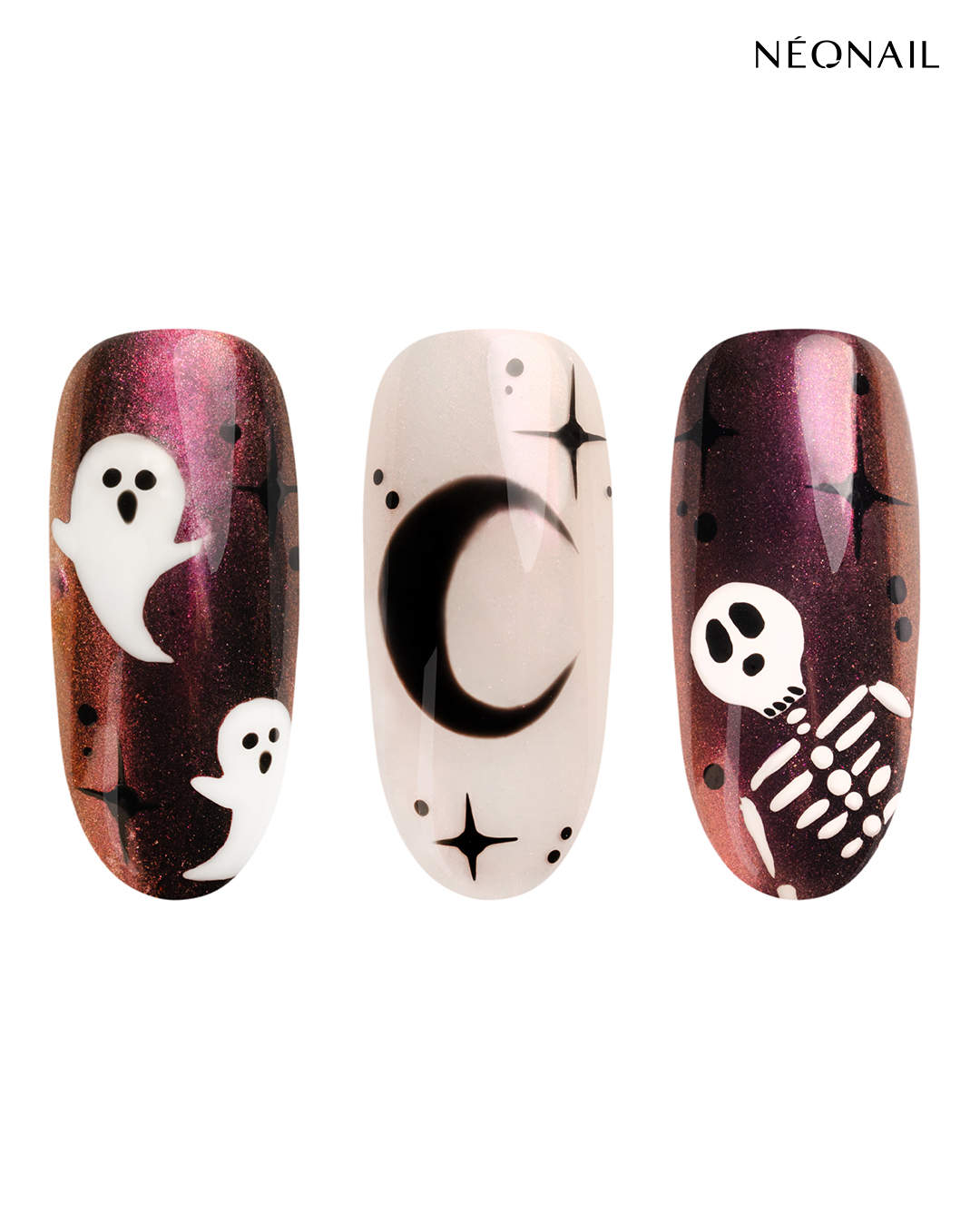 Temné Halloweenové Nechty